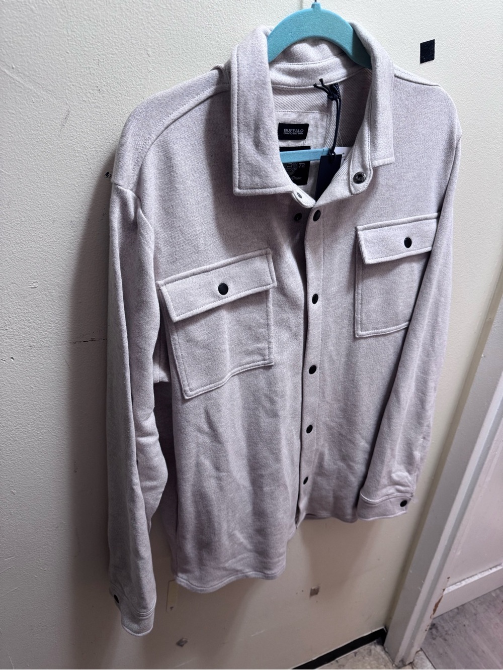 Buffalo David Bitton Light Taupe Shirt Jacket